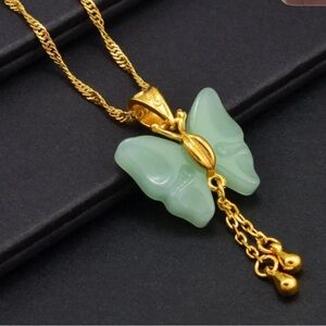 Light green Jade butterfly